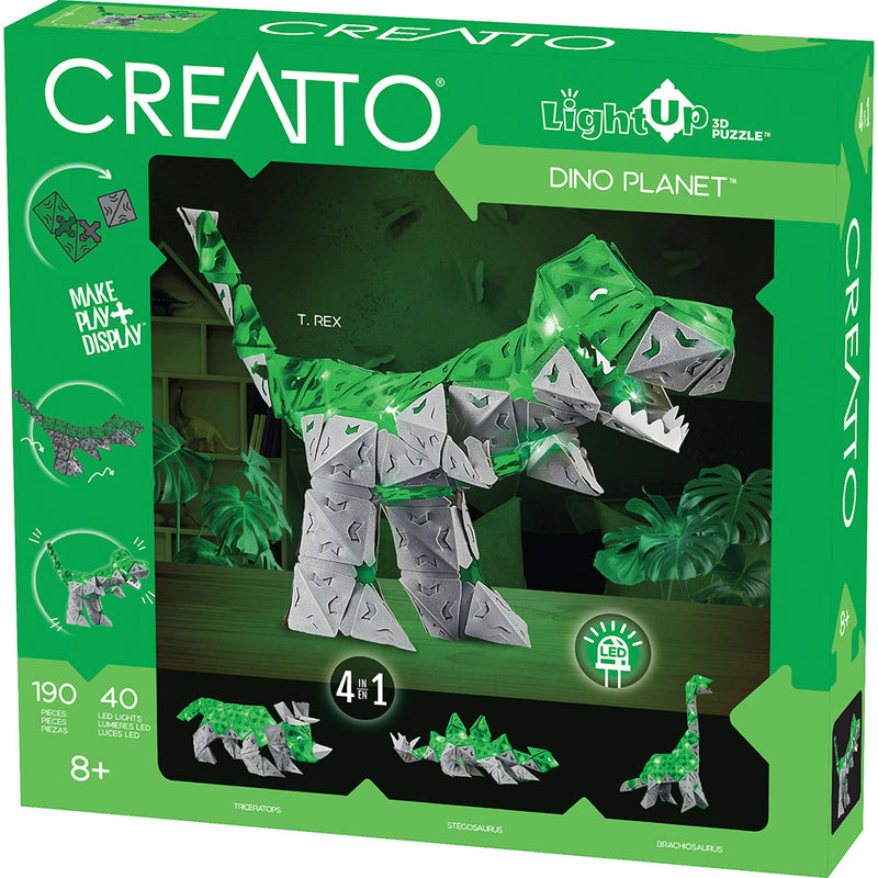 Creatto: Dino Planet Light-Up 3D Puzzles Thames & Kosmos   