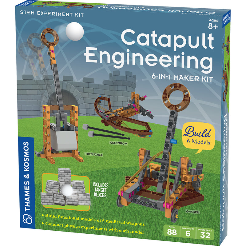 Catapult Engineering: 6-in-1 Maker Kit STEM Thames & Kosmos   