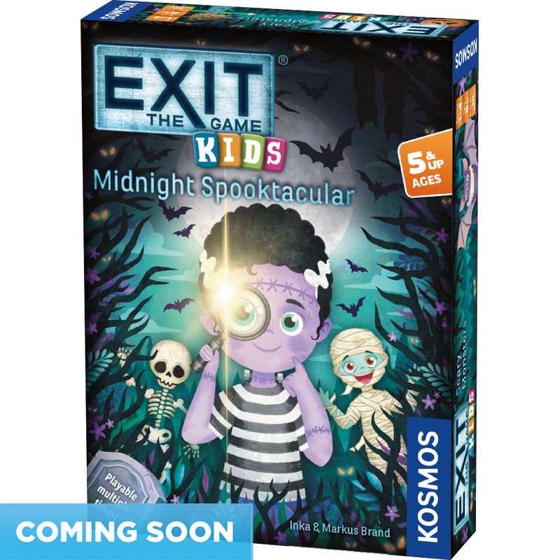 EXIT: The Game - Kids - Midnight Spooktacular - COMING FALL 2025 Games Thames & Kosmos