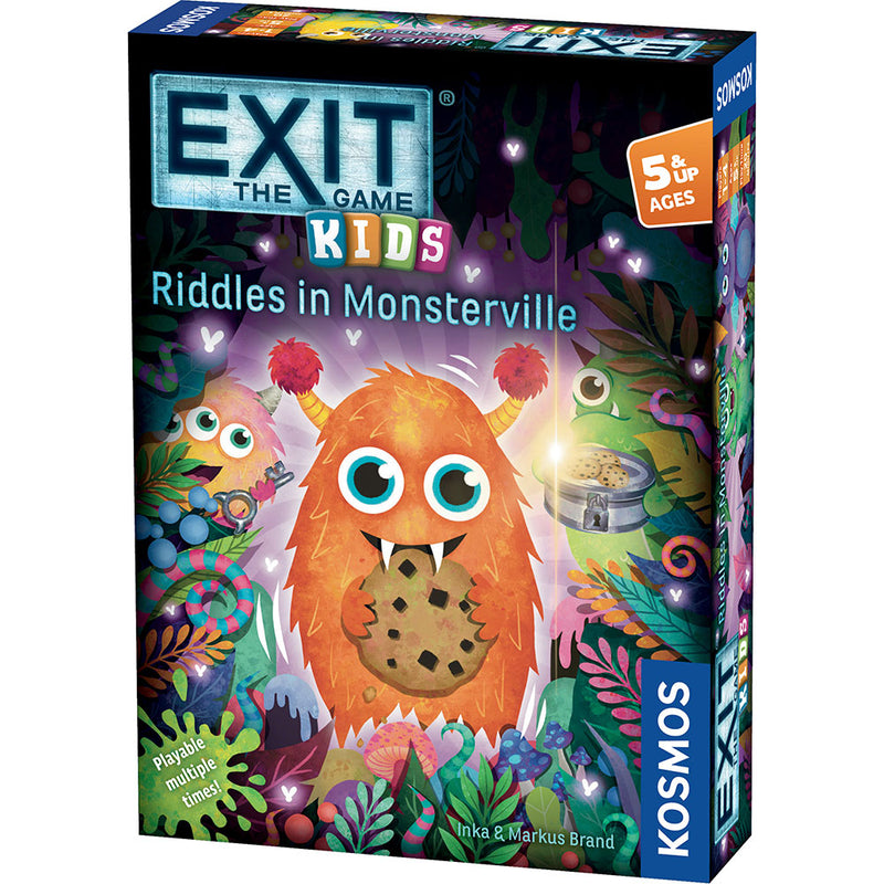 EXIT: The Game - Kids - Riddles in Monsterville Games Thames & Kosmos   