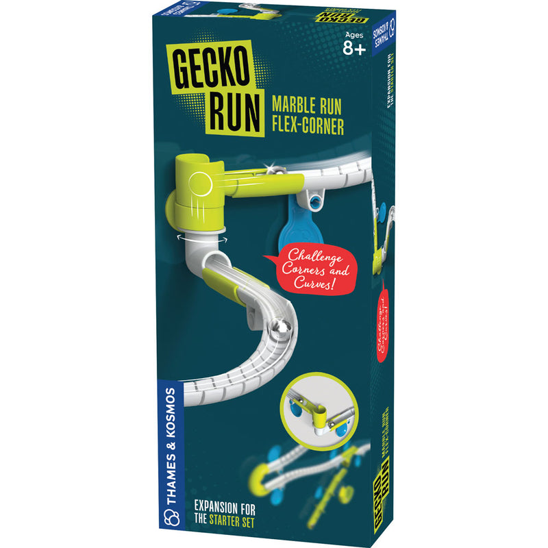 Gecko Run: Marble Run Flex-Corner Expansion Pack Marble Runs Thames & Kosmos