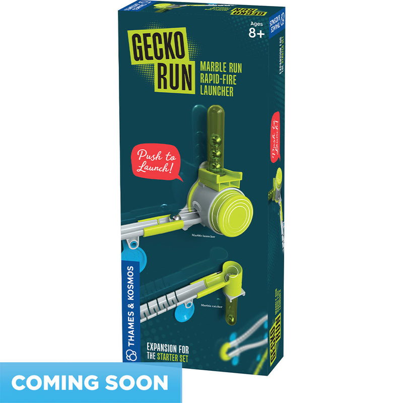 Gecko Run: Marble Run Rapid-Fire Launcher Expansion Pack - COMING SPRING 2025 Marble Runs Thames & Kosmos