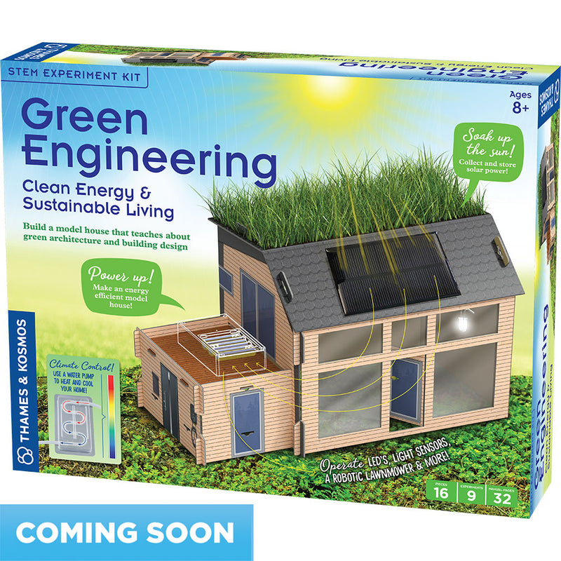 Green Engineering: Clean Energy & Sustainable Living - COMING FALL 2025 STEM Thames & Kosmos