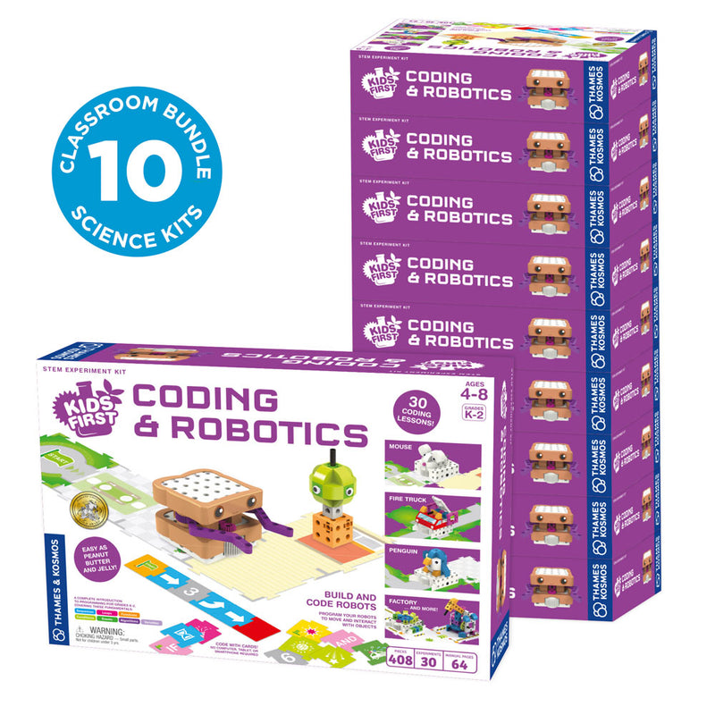 Kids First Coding & Robotics - Classroom Bundle 10-Pack STEM Thames & Kosmos   