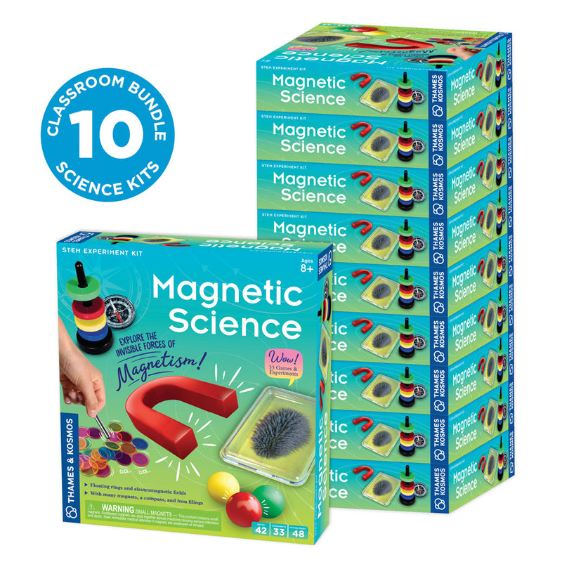 Magnetic Science - Classroom Bundle 10-Pack STEM Thames & Kosmos   