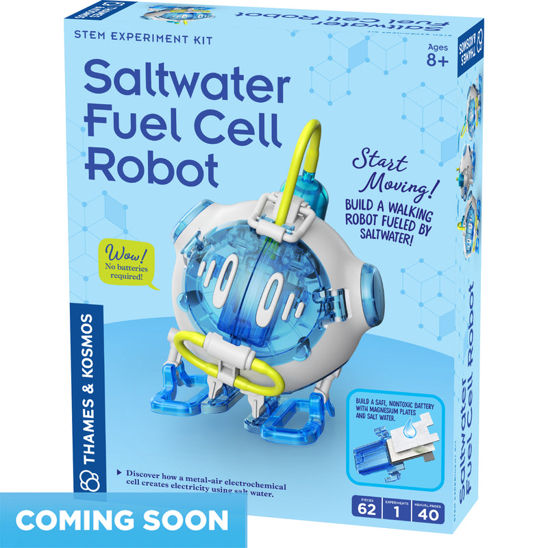 Saltwater Fuel Cell Robot - COMING FALL 2025 STEM Thames & Kosmos