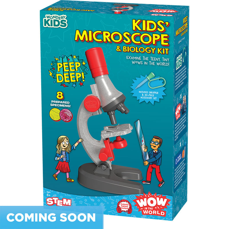 Wow in the World: Kids’ Microscope & Biology Kit - COMING FALL 2025 STEM Thames & Kosmos