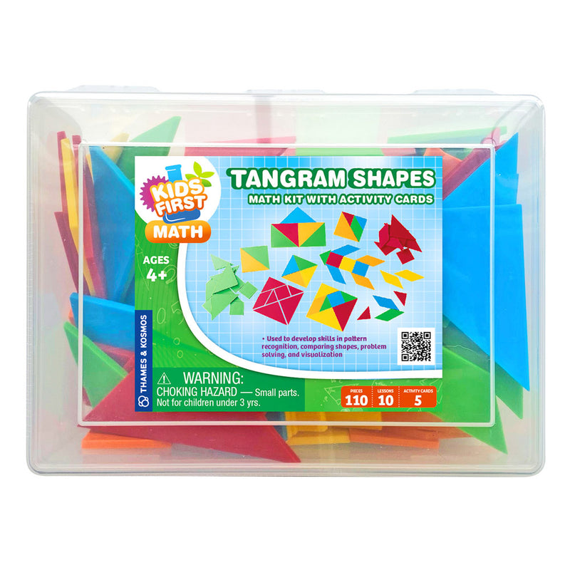 Kids First Math: Tangram Shapes Math Kit with Activity Cards STEM Thames & Kosmos   