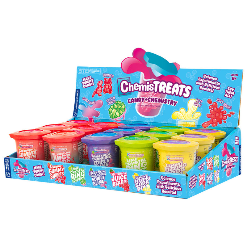 ChemisTreats! Candy+Chemistry (Display of 15) STEM Thames & Kosmos   