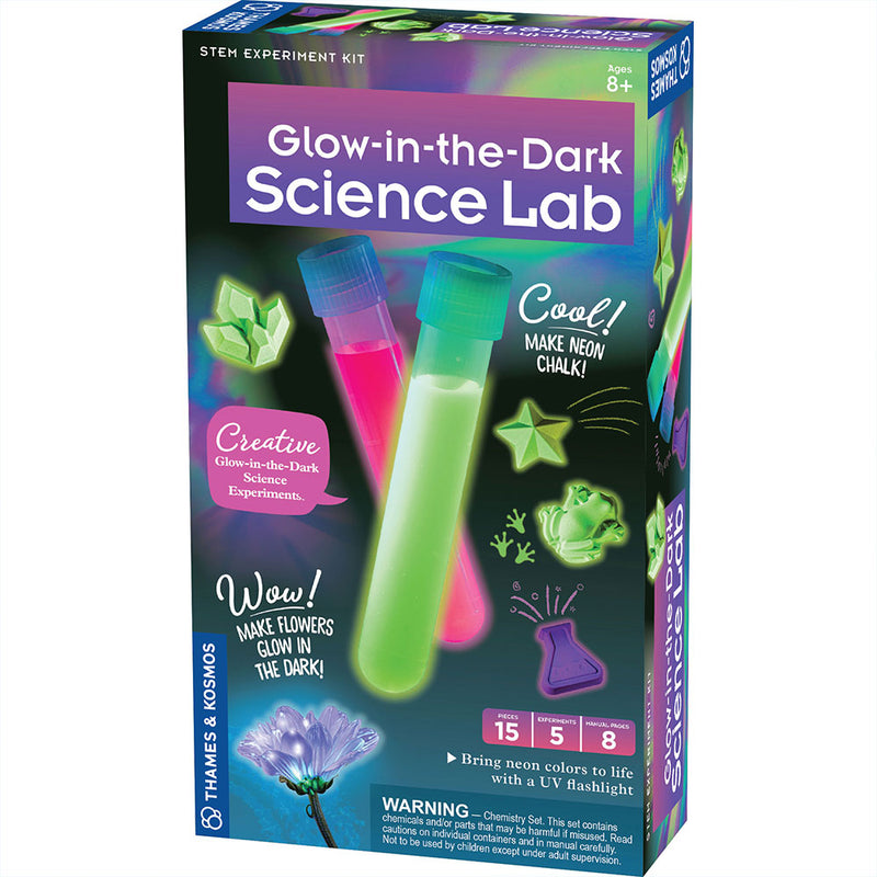 Glow-in-the-Dark Science Lab STEM Thames & Kosmos   