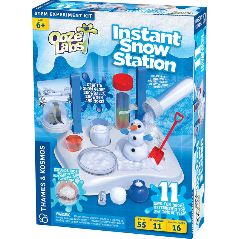 Ooze Labs: Instant Snow Station STEM Thames & Kosmos   