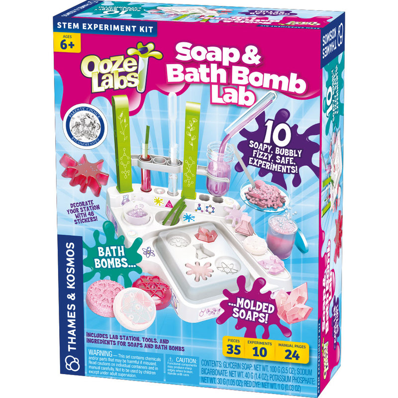 Ooze Labs: Soap & Bath Bomb Lab STEM Thames & Kosmos   