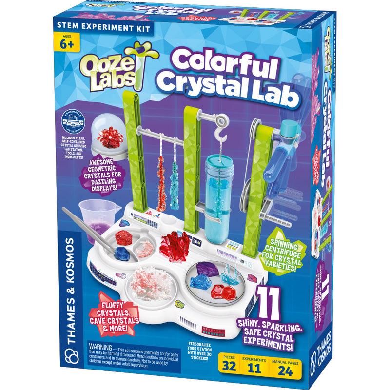 Ooze Labs: Colorful Crystal Lab STEM Thames & Kosmos   